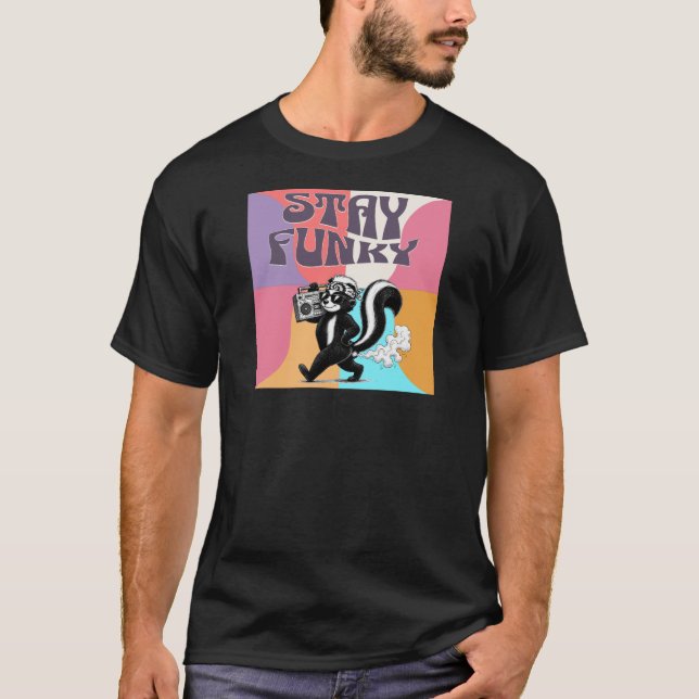 Camiseta Fique Funk Gambá (Frente)