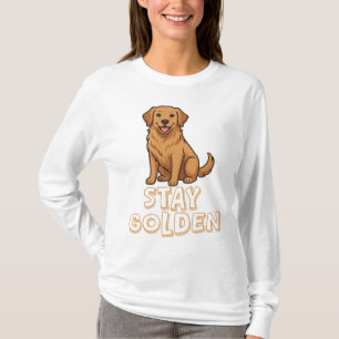 Camiseta Fique Golden Retriever
