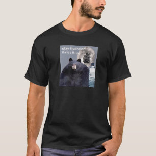 Camiseta Fique Hidrido Este É Um Memória Ameaça