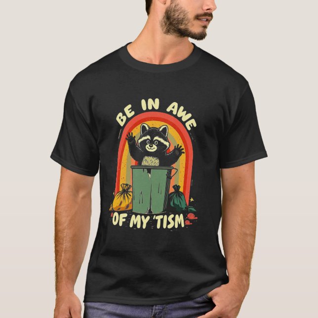 Camiseta Fique impressionado com meu Tism Orgulho do Autism (Frente)