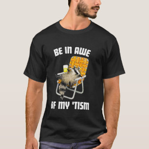 Camiseta Fique impressionado com meu 'Tism Retro Autism Rac