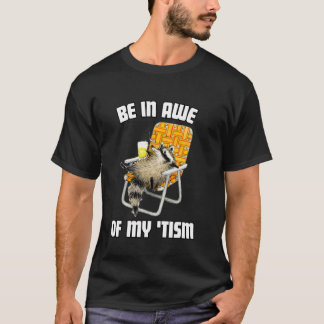 Camiseta Fique impressionado com meu 'Tism Retro Autism Rac