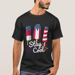 Camiseta Fique Legal Em 4 De Julho, Psicle Usa Flag