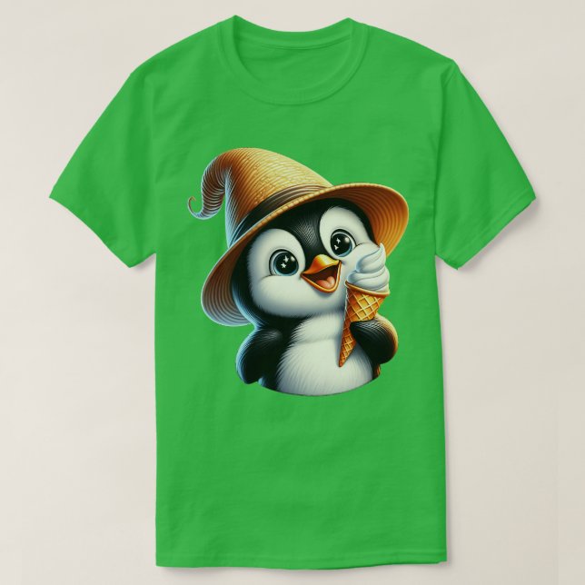 Camiseta Fique legal no calor do verão com essa diversão e  (Frente do Design)