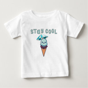 Camiseta Fique Legal Sorvete Kawaii