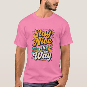 Camiseta Fique Legal Todo o Caminho Design Retro