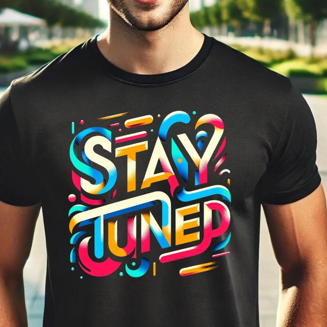 Camiseta Fique ligado (Criador carregado)