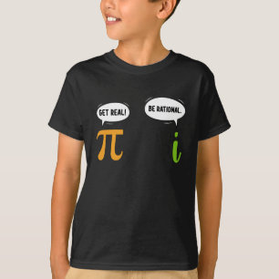 Camiseta Fique Ligado Seja Racional Piada Divertida de Mate