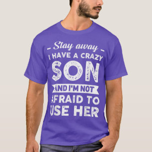 Camiseta Fique longe, tenho uma neta louca