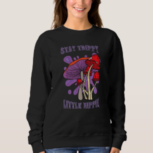 Camiseta Fique Mágico Pequeno Hippie Trippy Cogumelo Psiloc