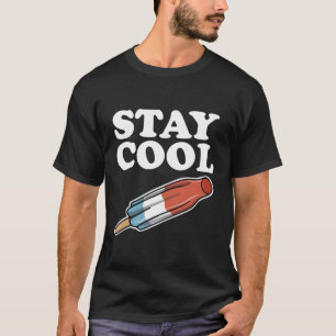 Camiseta Fique na Pop do foguete Patriótico