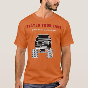 Camiseta Fique na sua pista