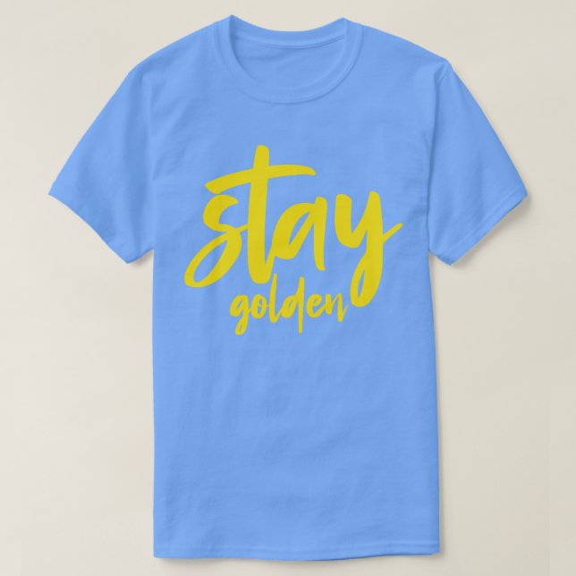 Camiseta Fique Ouro (Frente do Design)