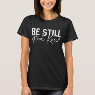 Camiseta Fique parado e saiba