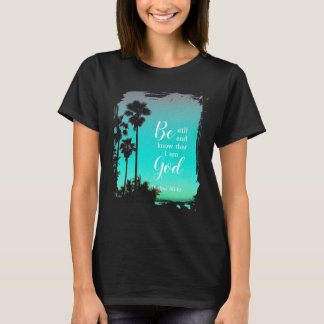 Camiseta Fique Parado E Saiba | Fé Cristã Personalizada na