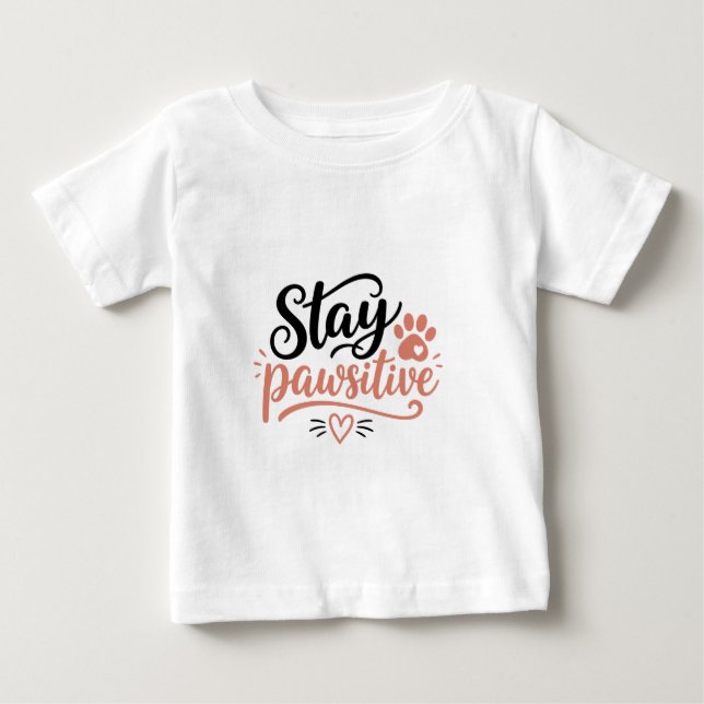 Camiseta Fique Pawsitivo (Frente)