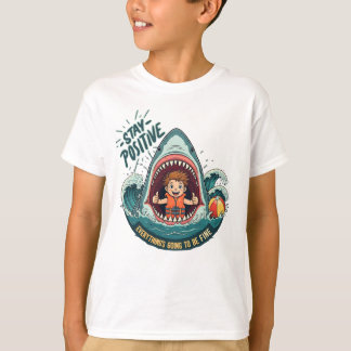 Camiseta FIQUE POSITIVO: Tudo vai ficar bem