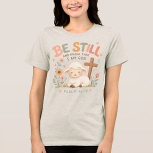 Camiseta Fique quieto e saiba