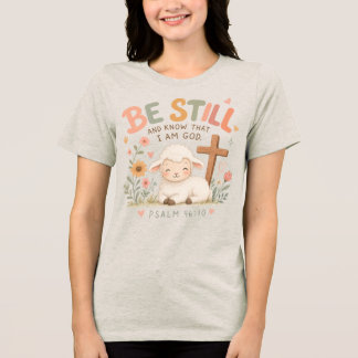 Camiseta Fique quieto e saiba