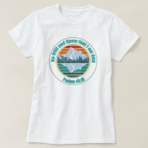 Fique quieto e saiba que eu sou Deus Versículo da 