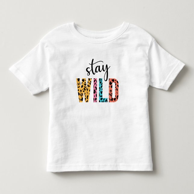 Camiseta Fique Selvagem (Frente)