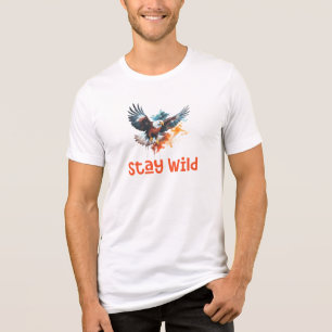 Camiseta Fique Selvagem, Águia Majestosa