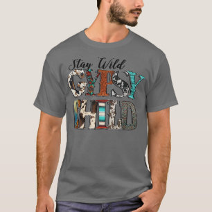 Camiseta Fique Selvagem Criança Cigana Serape Boho