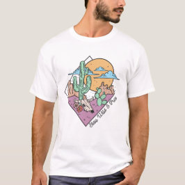 Camiseta Fique Selvagem E Livre