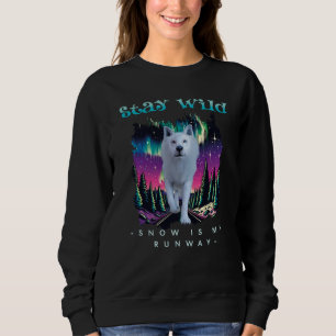 Camiseta Fique Selvagem Lobo Ártico