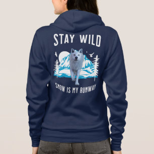 Camiseta Fique Selvagem Lobo Ártico