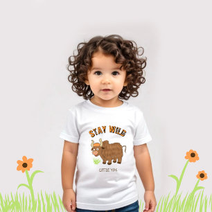 Camiseta Fique Selvagem Pequeno Yak