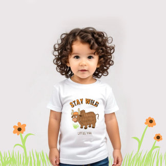 Camiseta Fique Selvagem Pequeno Yak