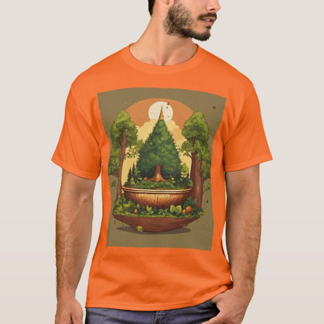 Camiseta Fique Selvagem, Tee Graphic (Frente)