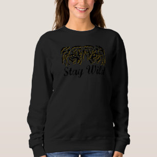 Camiseta Fique Selvagem, Tiger, Ano De Tiger, Grande Gato E