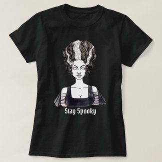 Camiseta Fique Spooky - Noiva de Frankenstein
