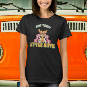 Camiseta Fique Trippy Hippie.