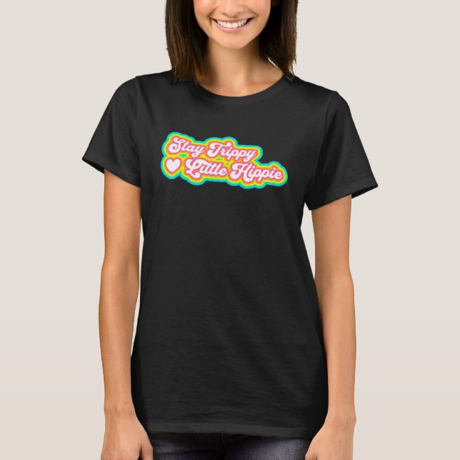 Camiseta Fique Trippy Hippie Hippie 2 (Frente)