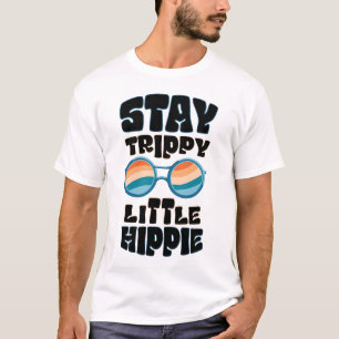 Camiseta Fique Trippy Hippie Pequeno - Desi Psicodélico Ret