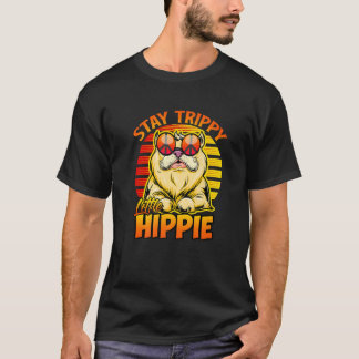Camiseta Fique Trippy Hippie Retro Vintage 70'S Legal