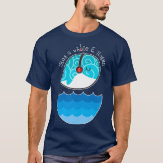 Camiseta Fique um pouco e escute