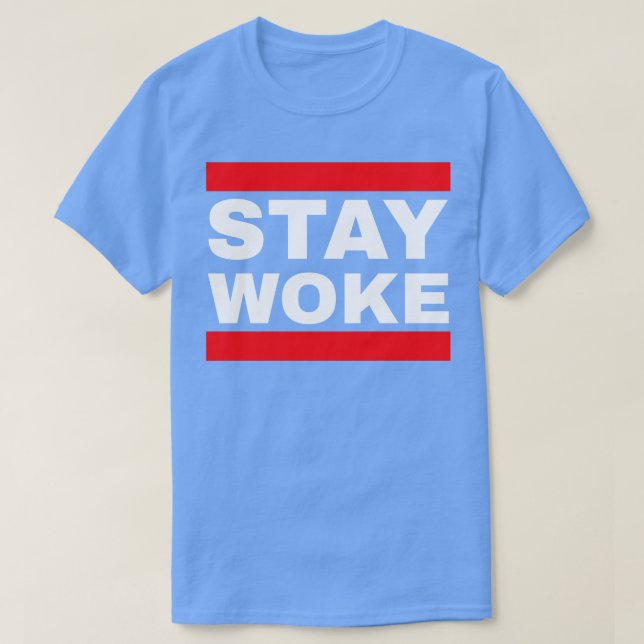 Camiseta Fique Woke (Frente do Design)