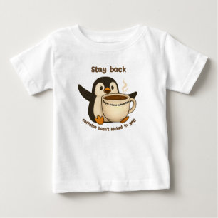 Camiseta Fiquem atrás: Carregando Cafeine