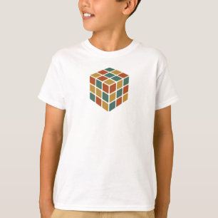 Camiseta Fiquem Cubados   Quebra-cabeça do Estilo Retroativ