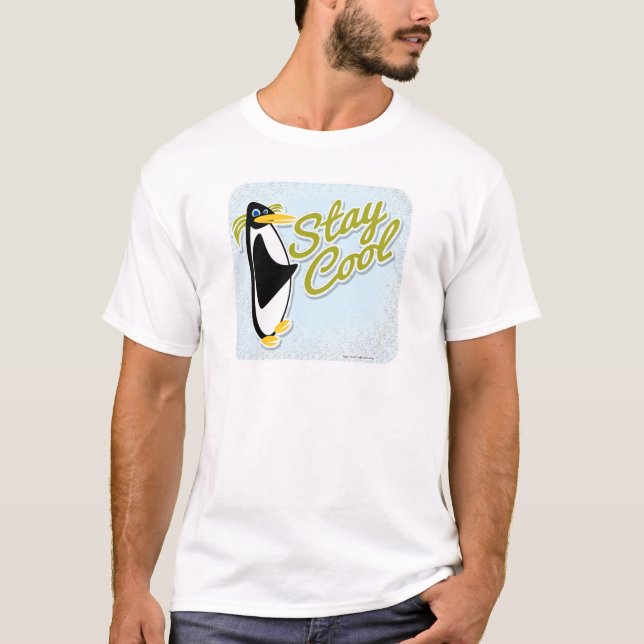 Camiseta Fiquem Legal Pinguin Pal Cute Bird (Frente)
