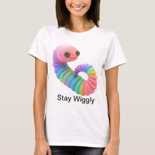 Camiseta Fiquem rabugentos - Arco-íris Camisa-fofinha femin