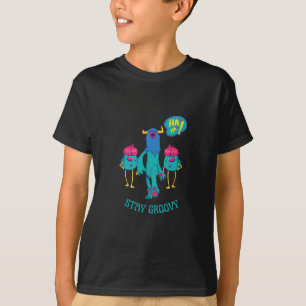Camiseta fiquem ranzinza em todos os lugares, crianças engr