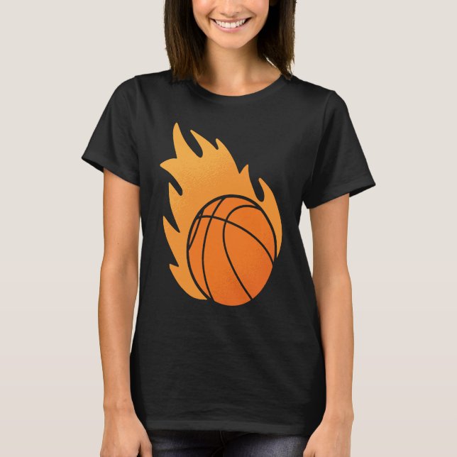 Camiseta Fire Basketball (Frente)