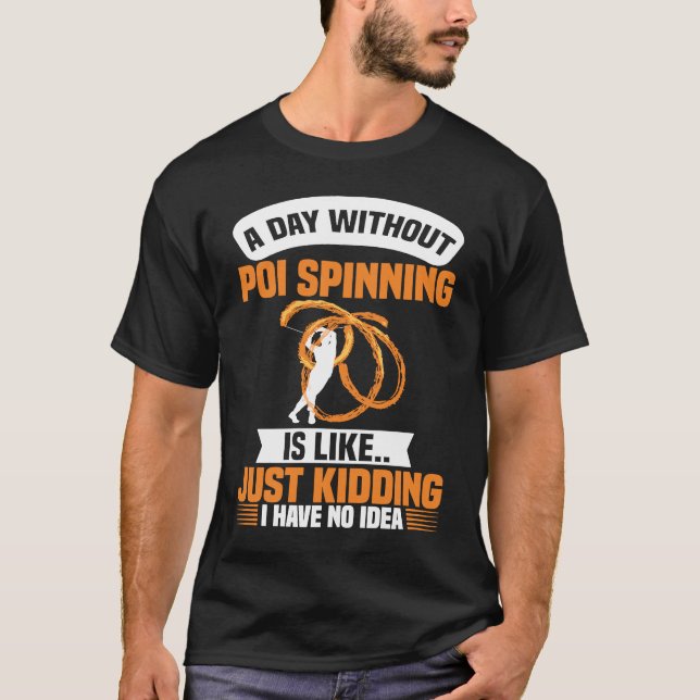 Camiseta Fire Dancing Poi Spinning Dancer Balls Beginner Sp (Frente)