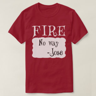 Camiseta Fire Hot Packet Halloween