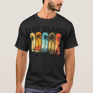 Camiseta Fire Island New York Men Beach Rider Women